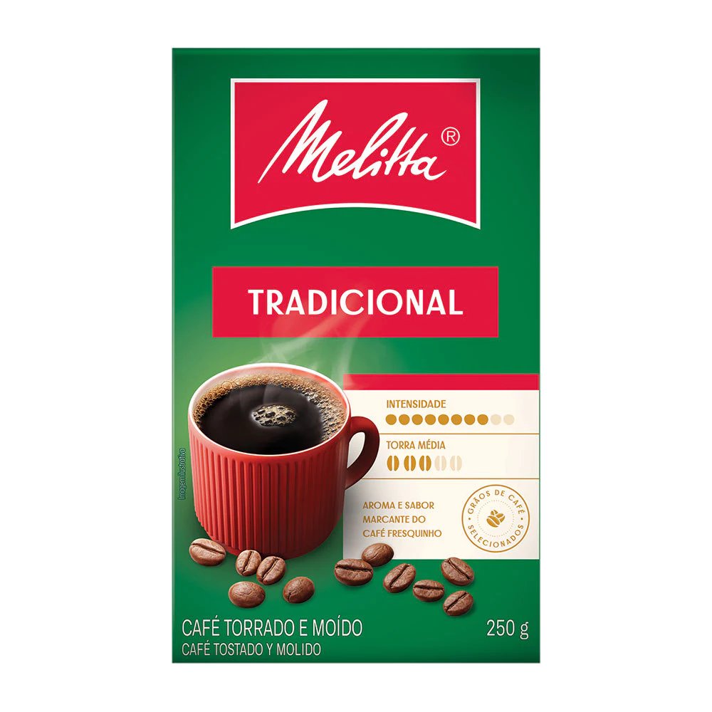 Café Melitta Tradicional Vácuo 250g