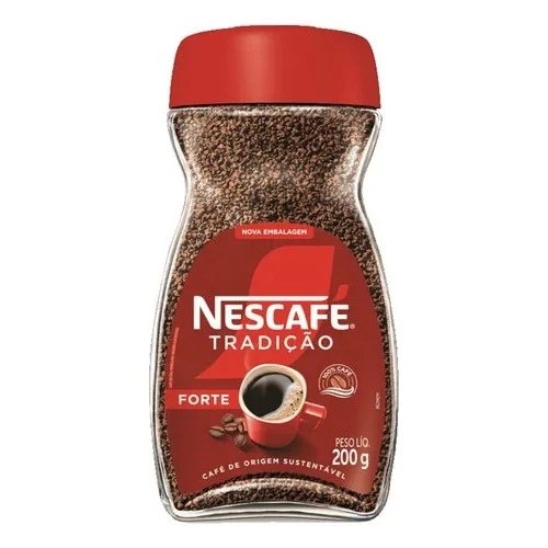 Café Solúvel Granulado Forte Tradição Nescafé Vidro 200g