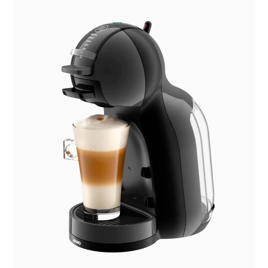 Cafeteira Arno Mini Me Preta e Vermelha para Cápsulas Dolce Gusto 110V/220V